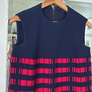 Vintage Bonwit Teller dress (label dates it mid 60’s - mid 70’s). Classic lines